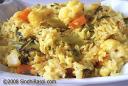 Methi-vegetable Pulao