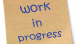 work in progress work in progress