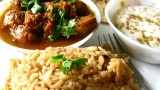 Soya nuggets curry soya nuggets curry